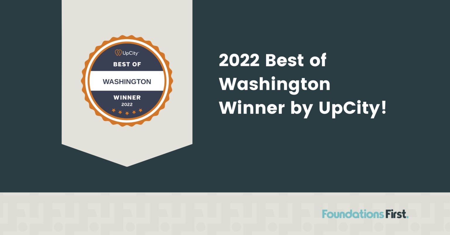 Foundations First Marketing Named a 2022 Best of Washington Award