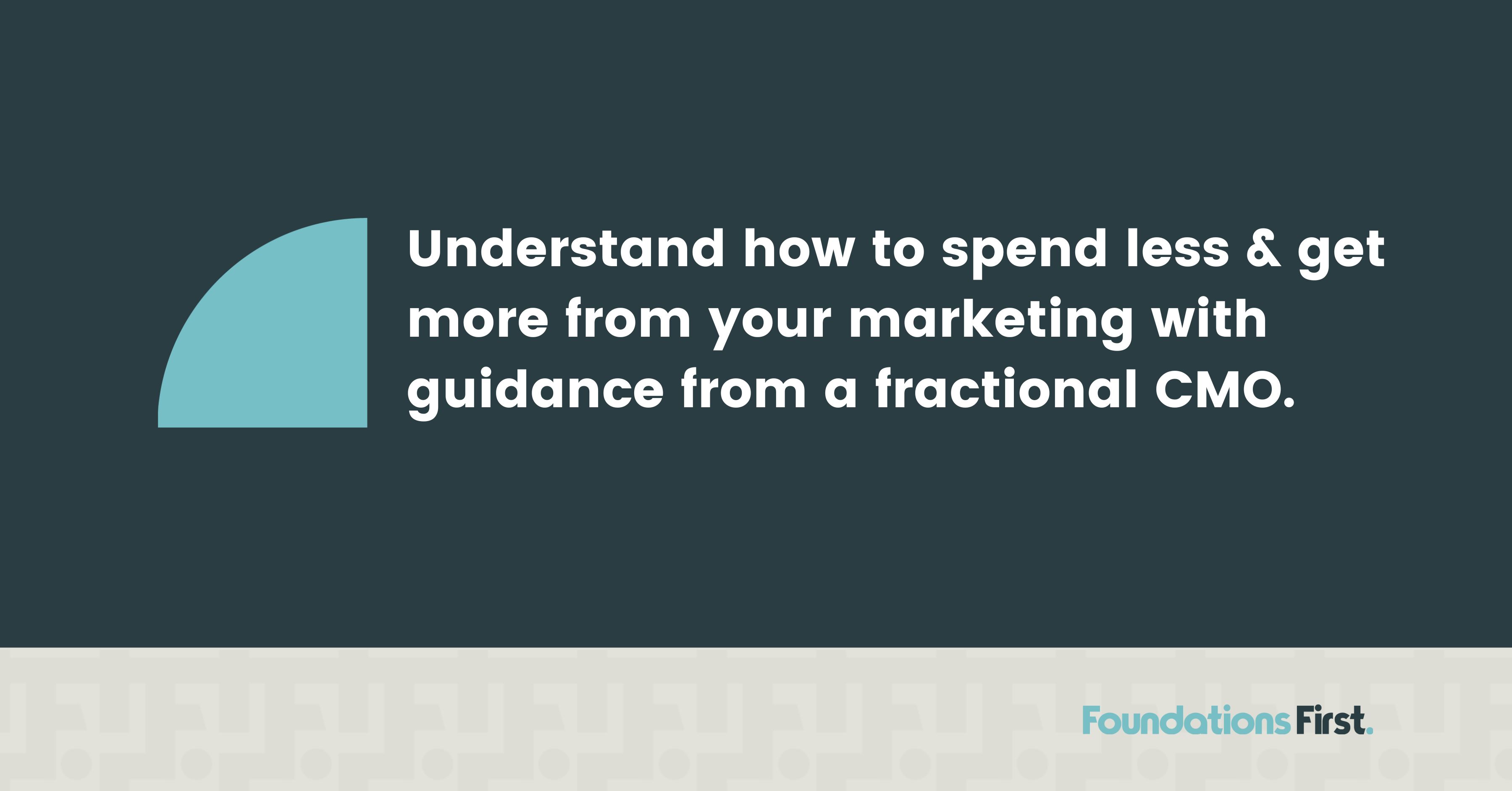 Your Fractional CMO for Clear, Focused Marketing Operations